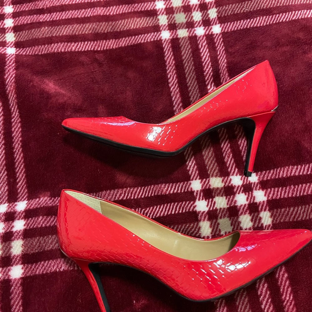 Calvin Klein Lipstick Red Stilettos